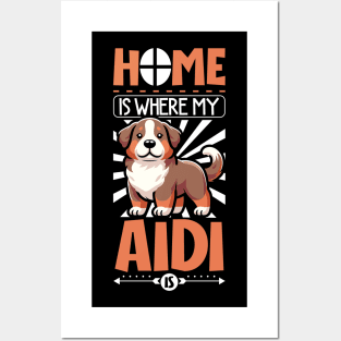 Home is with my Aidi Posters and Art